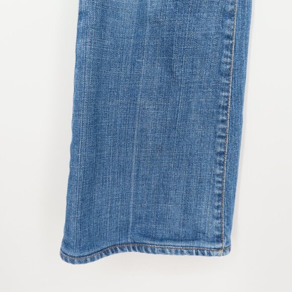 AG Adriano Goldschmied Womens 28 R The Club Bootcut Denim Jeans Cotton Blend - Picture 4 of 12